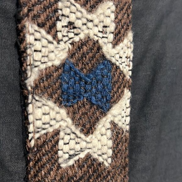 🔥🔥 True Vintage Aztec Native American Hand Stitched Wool Vest - GUC - Men Sz S - Picture 6 of 12